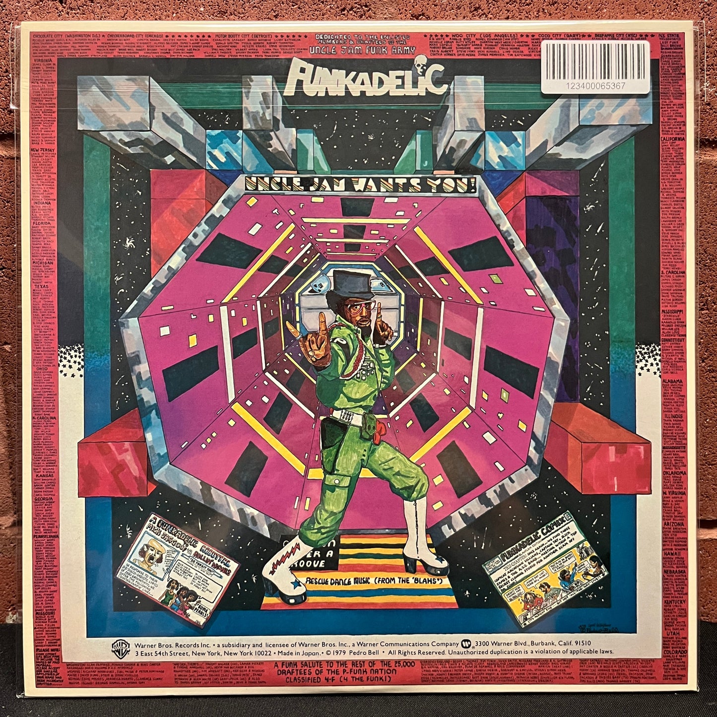 Used Vinyl: Funkadelic "Uncle Jam Wants You" LP (1979 Japanese Issue)