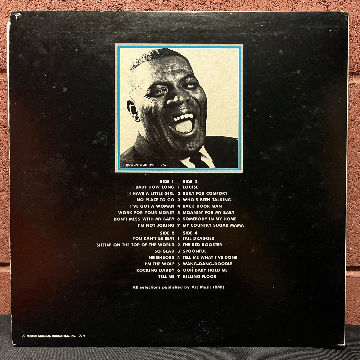 Used Vinyl: Howlin' Wolf "Top Of The World" 2xLP (1976 Japanese Issue)