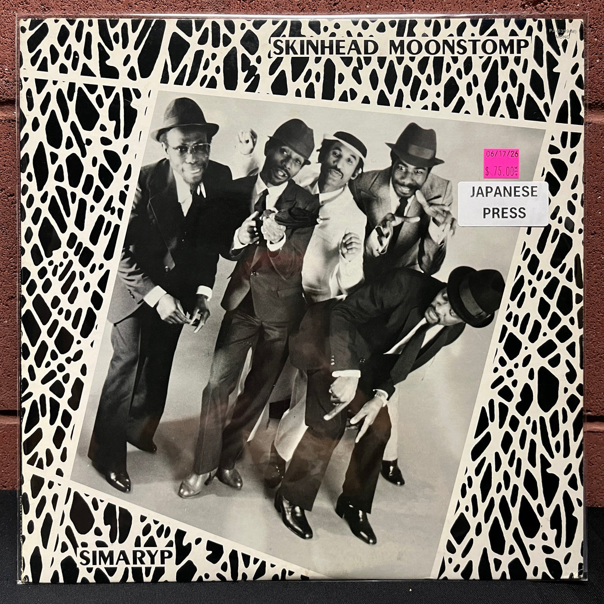 Used Vinyl: Simaryp "Skinhead Moonstomp" LP (1980 Japanese Issue)