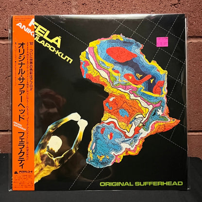 Used Vinyl: Fela Kuti "Original Sufferhead" LP (1982 Japanese White Label Promo)