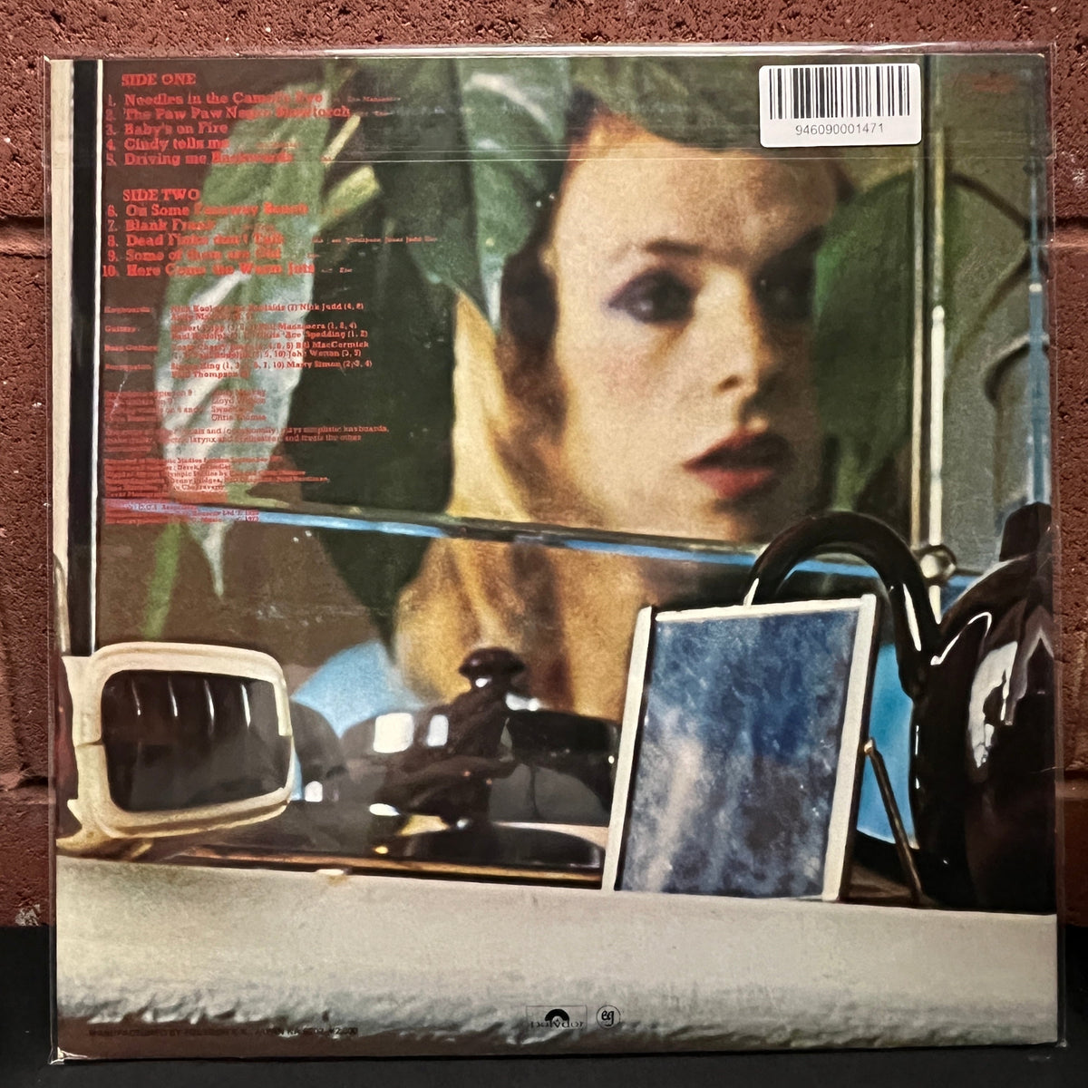 Used Vinyl: Brian Eno "Here Come The Warm Jets" LP (1982 Japanese Issue)