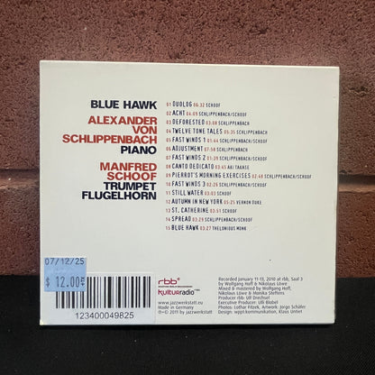 Used CD: Alexander von Schlippenbach & Manfred Schoof ‎"Blue Hawk" CD