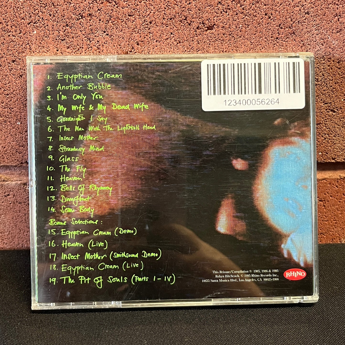 Used CD: Robyn Hitchcock And The Egyptians "Fegmania!" CD