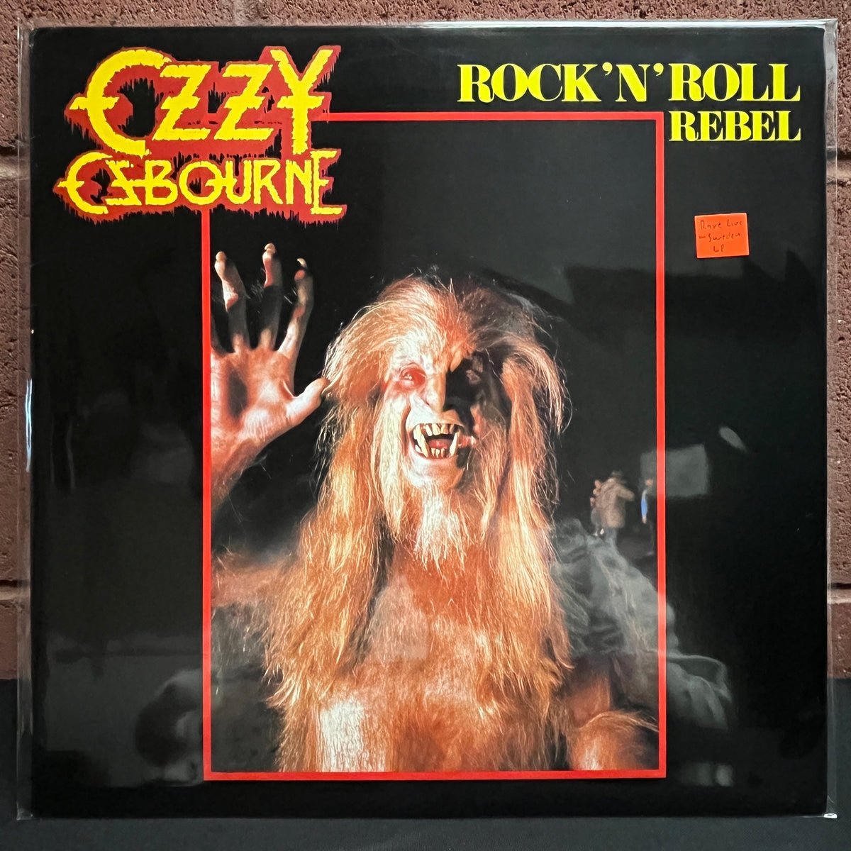 Used Vinyl: Ozzy Osbourne "Rock'N'Roll Rebel (Live in Sweden 1983)" LP (1984 UK Press)