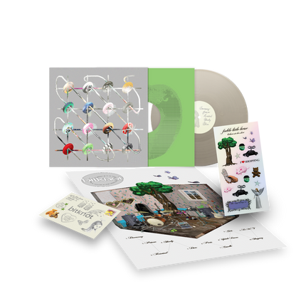 PRE-ORDER: feeble little horse "bitknot" LP (Indie Exclusive Metallic Silver Vinyl)