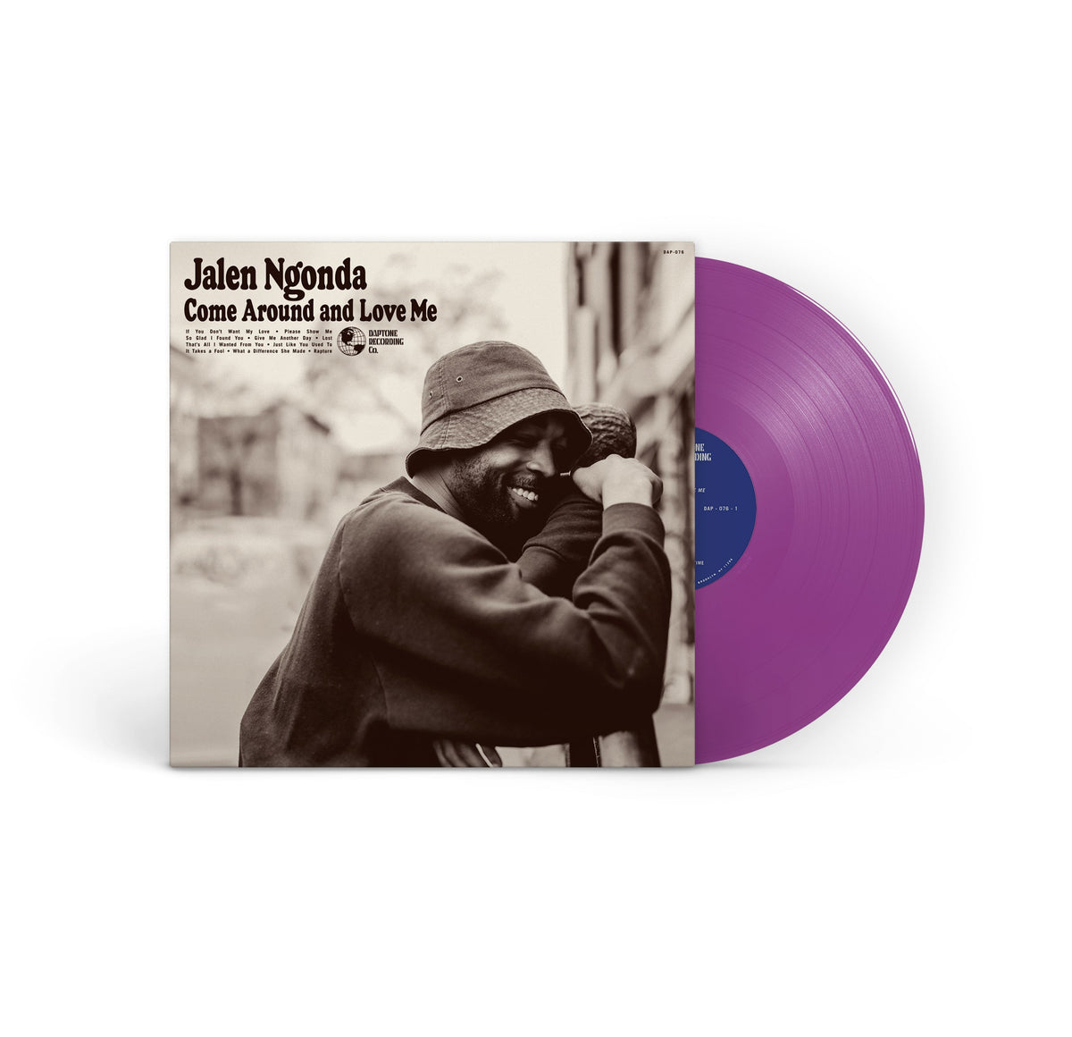 Jalen Ngonda "Come Around and Love Me" LP (Purple Vinyl)