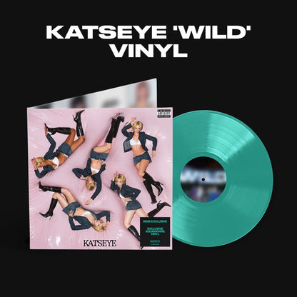 PRE-ORDER: Katseye "Wild" 12" EP (Indie Exclusive Aquamarine Vinyl)
