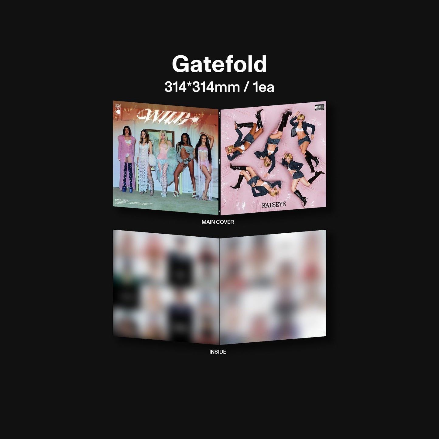 PRE-ORDER: Katseye "Wild" 12" EP (Precious Jade Color Vinyl)