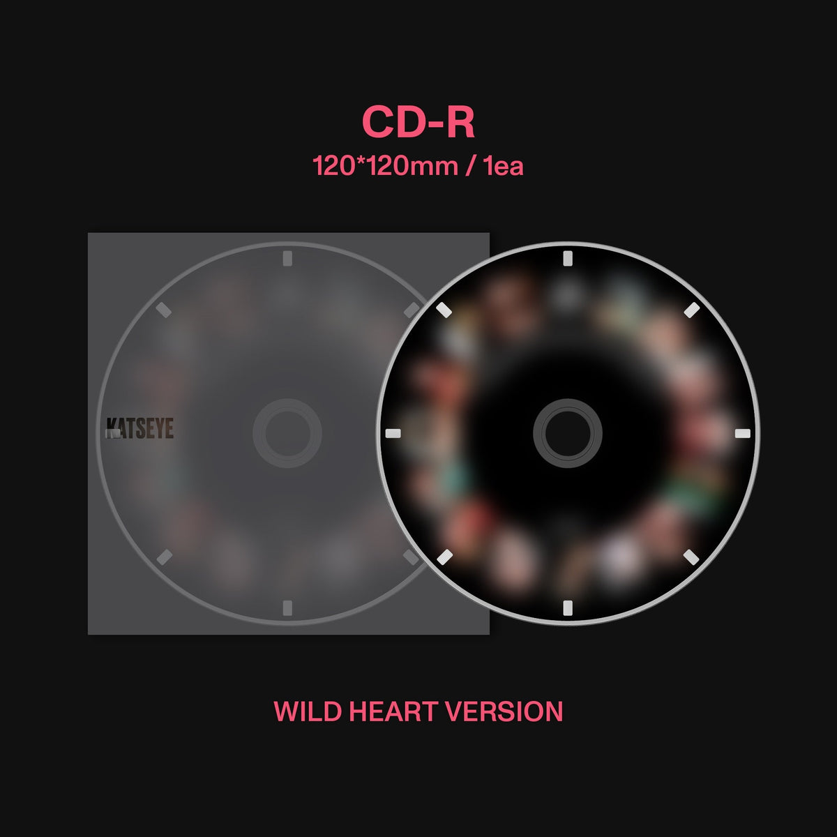 PRE-ORDER: Katseye "Wild" CD (Wild Heart Version)