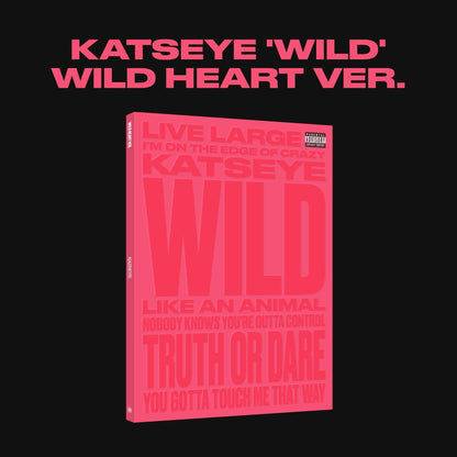 PRE-ORDER: Katseye "Wild" CD (Wild Heart Version)