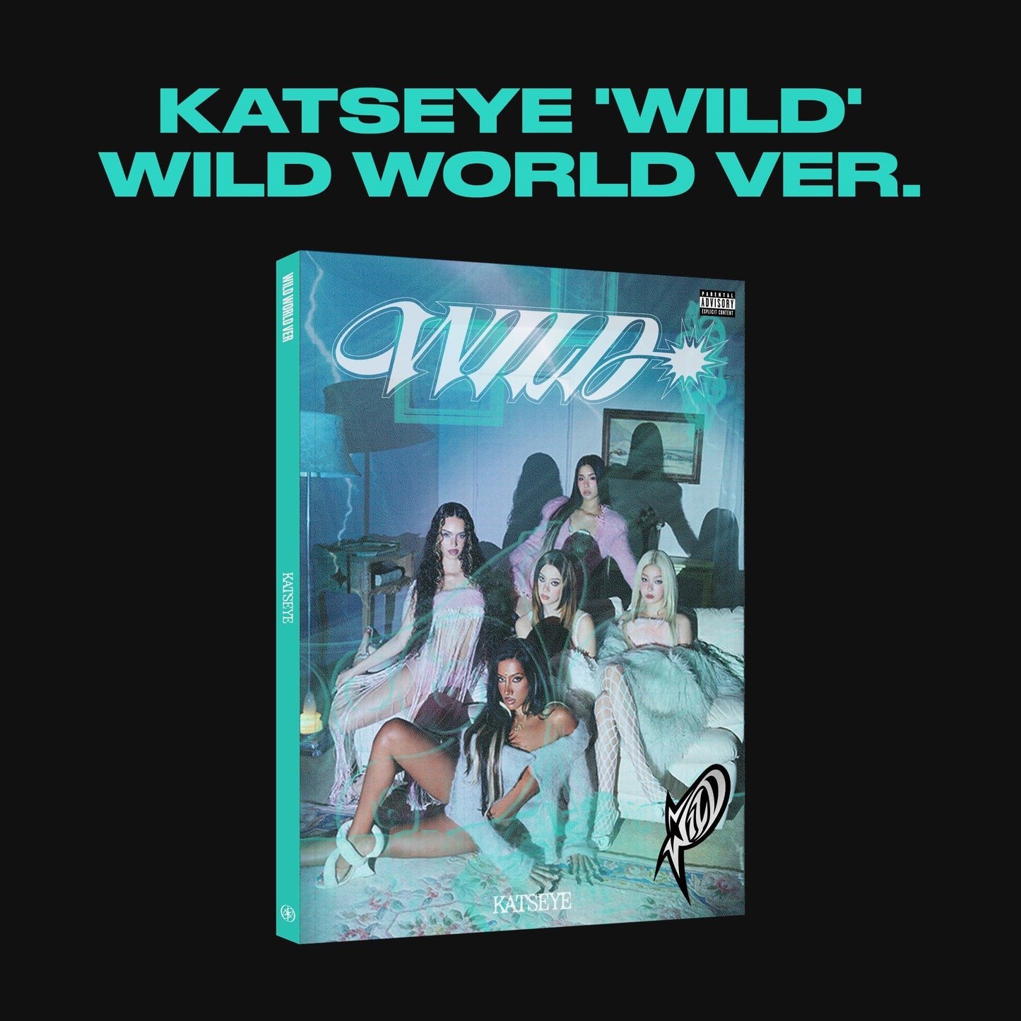 PRE-ORDER: Katseye "Wild" CD (Wild World Version)