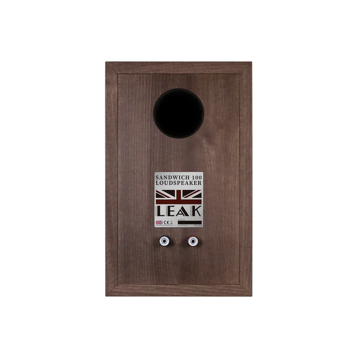 LEAK - Sandwich 100 Bookshelf Loudspeakers Walnut (Pair)