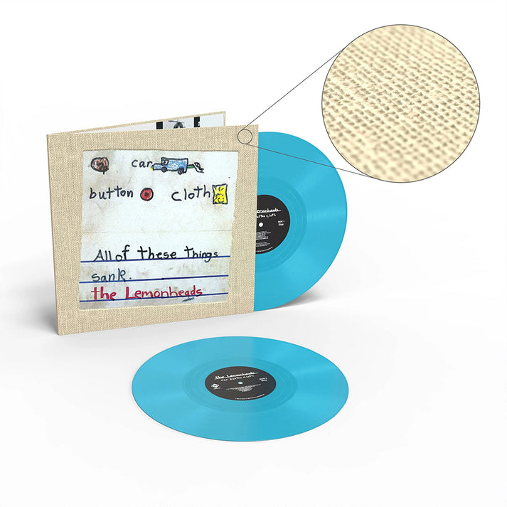 Lemonheads/Car Button Cloth (2LP Expanded Clothbound Edition - Blue Vinyl) [LP]