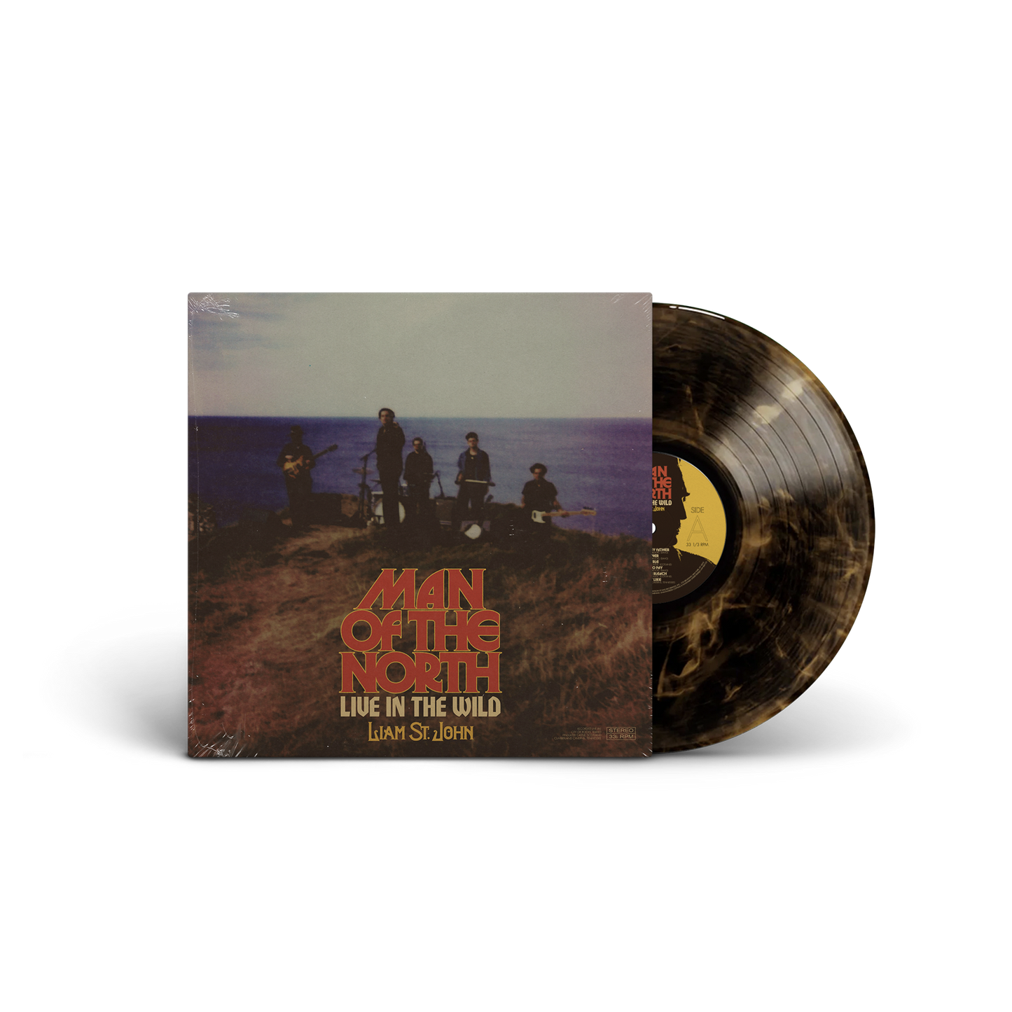 PRE-ORDER: Liam St. John "Man Of The North (Live In The Wild)" LP (Limited Edition "Earth" Color Vinyl)