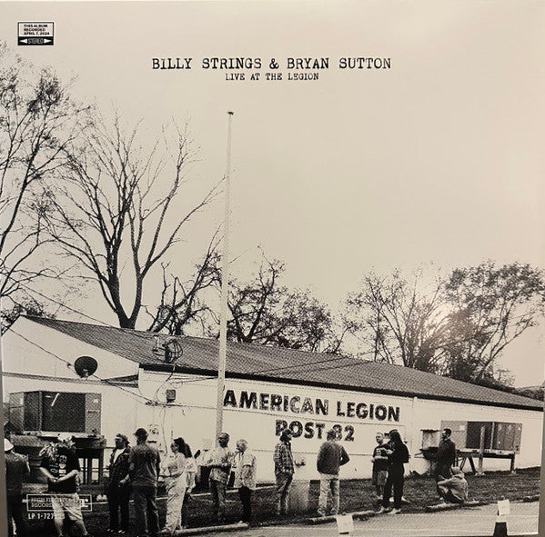 Billy Strings & Bryan Sutton/Live At The Legion (Indie Exclusive Clear Vinyl) [LP]