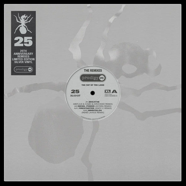 Prodigy/The Fat Of the Land Remixes (25th Ann. Silver) [LP]