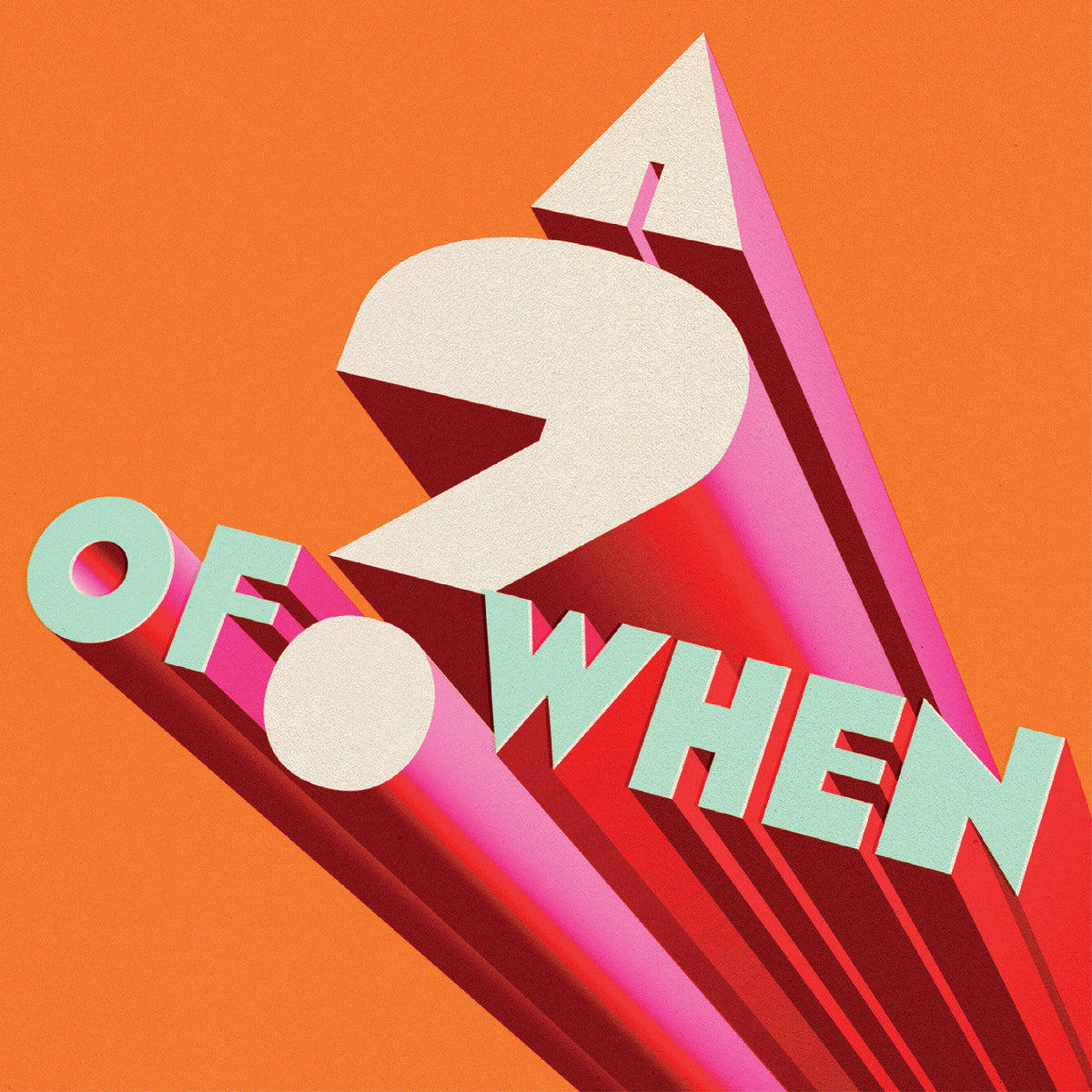PRE-ORDER: Panda Bear & Sonic Boom "A ? of WHEN" CD
