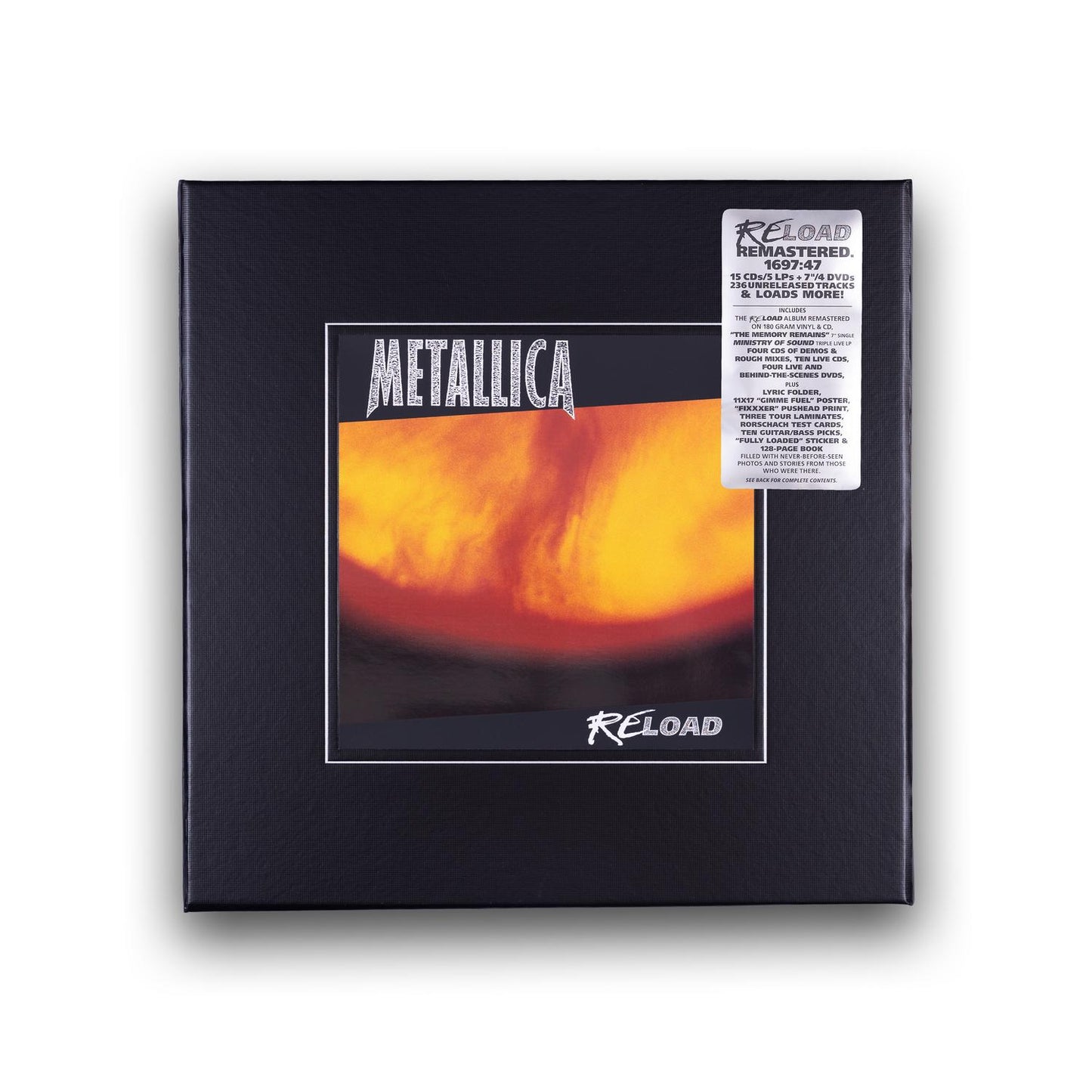 [Pre-Order] Metallica/Reload (Remastered 4LP, 15CD, 4DVD Boxset) [LP]
