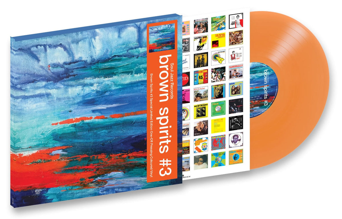PRE-ORDER: Brown Spirits "Brown Spirits #3" LP (Indie Exclusive Transparent Orange Vinyl)