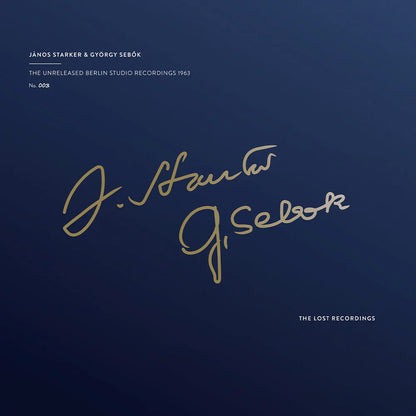Janos Starker and Gyorgy Sebok - The Unreleased Berlin Studio Recordings 1963 - The Lost Recordings LP