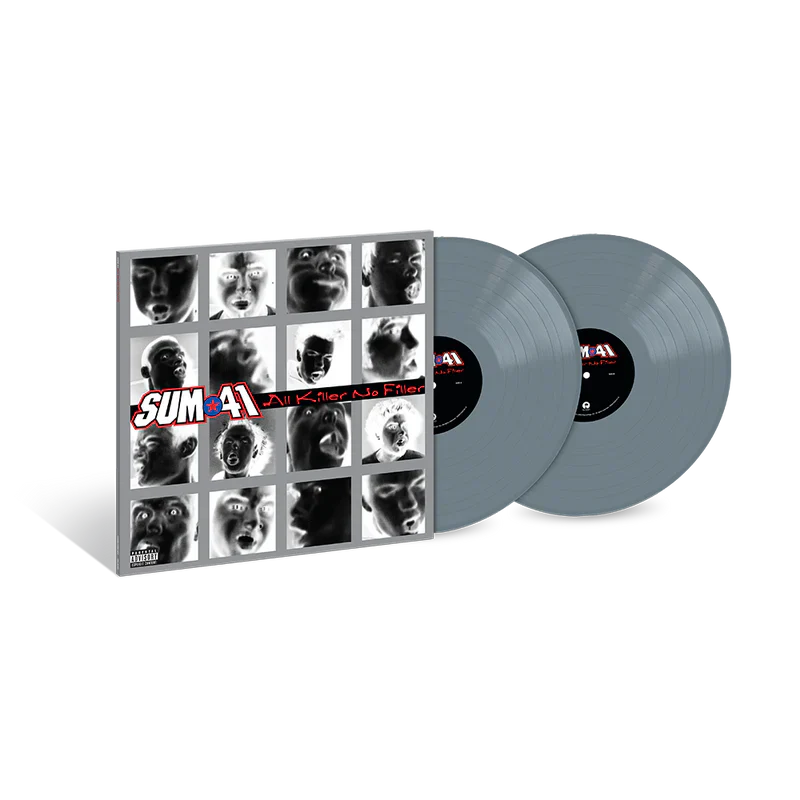 PRE-ORDER: Sum 41 "All Killer, No Filler" LP (25th Anniversary Iron Gray Vinyl)