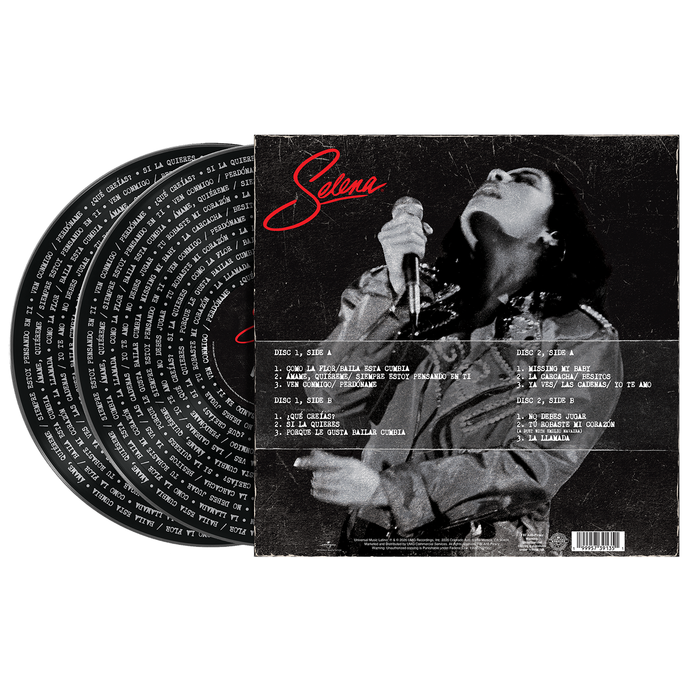 [Pre Order] Selena - Selena LIVE - Picture Disc LP *
