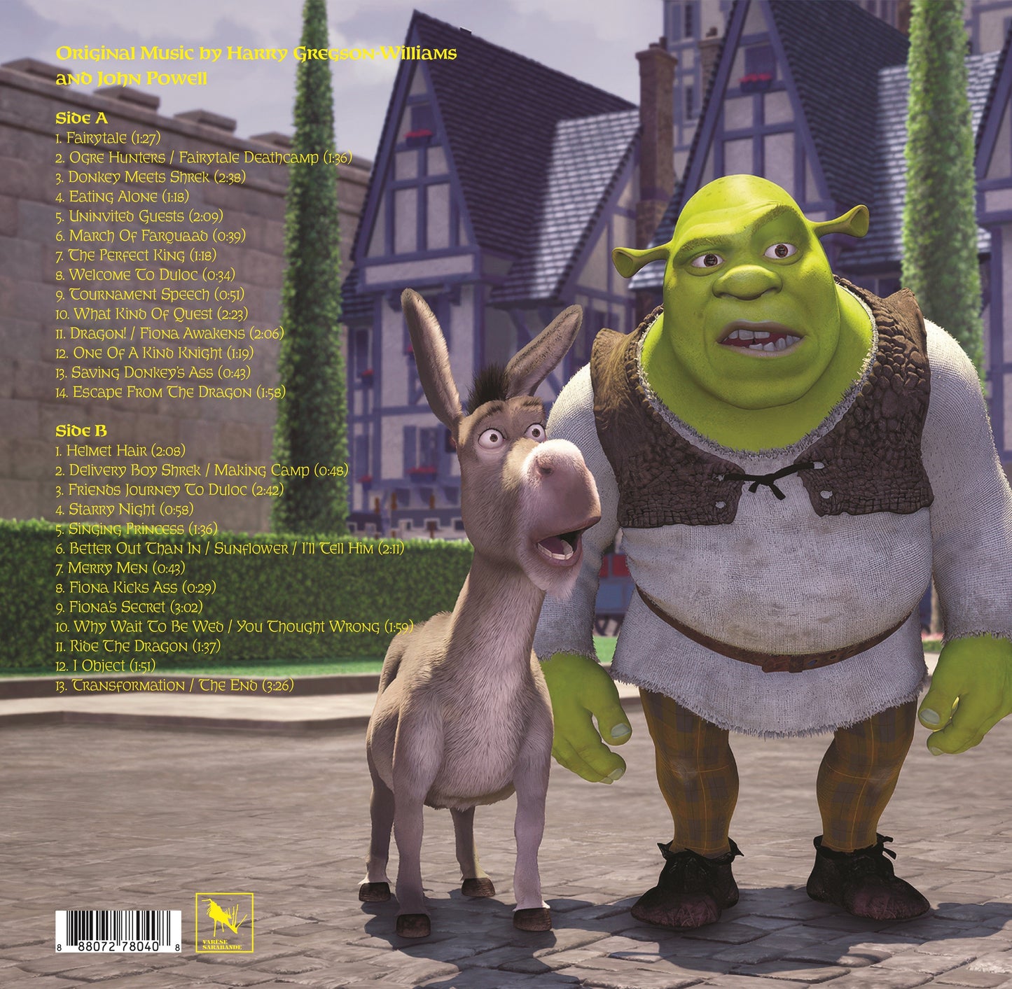 PRE-ORDER: Harry Gregson-Williams/John Powell "Shrek (Original Motion Picture Score)" LP (Picture Disc)