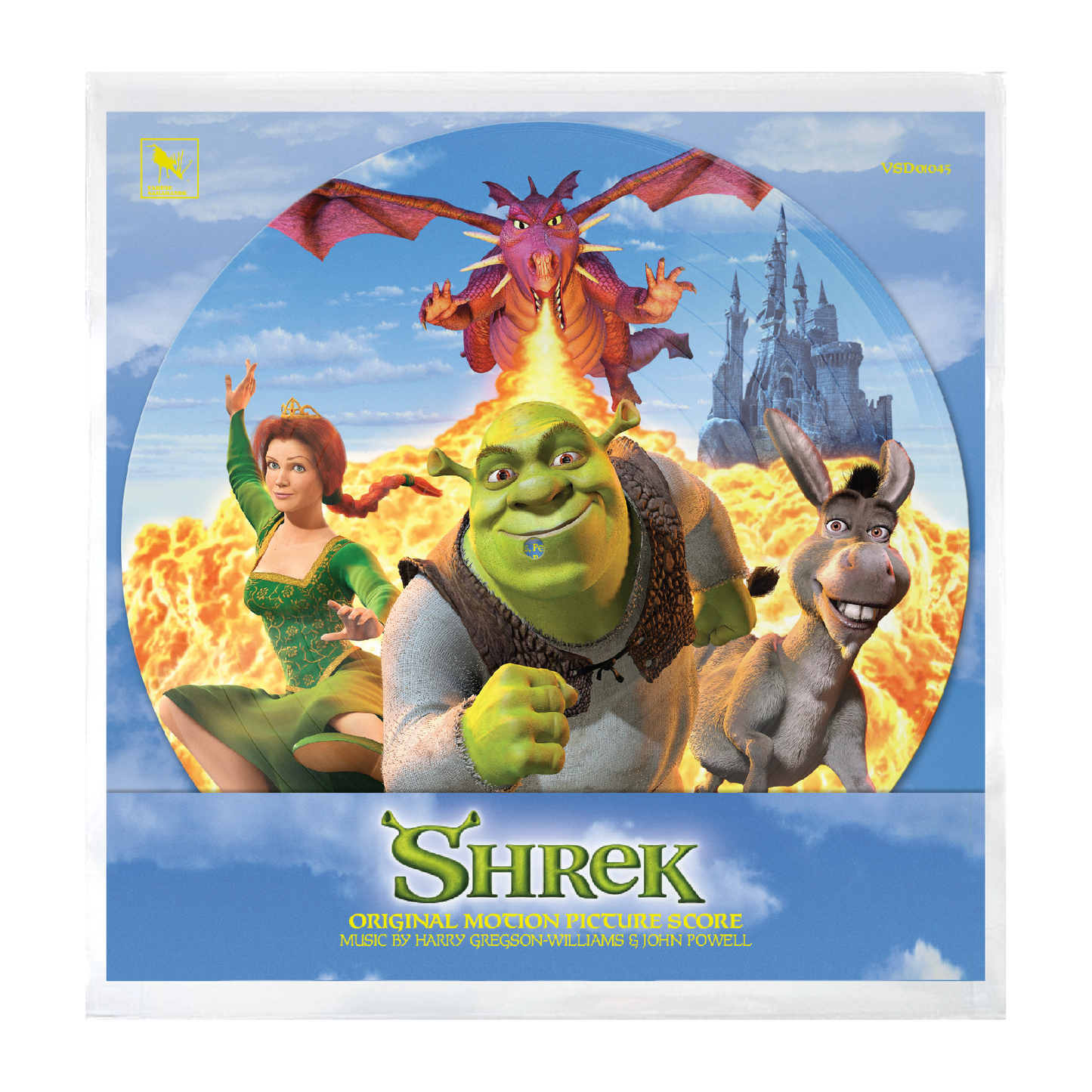 PRE-ORDER: Harry Gregson-Williams/John Powell "Shrek (Original Motion Picture Score)" LP (Picture Disc)