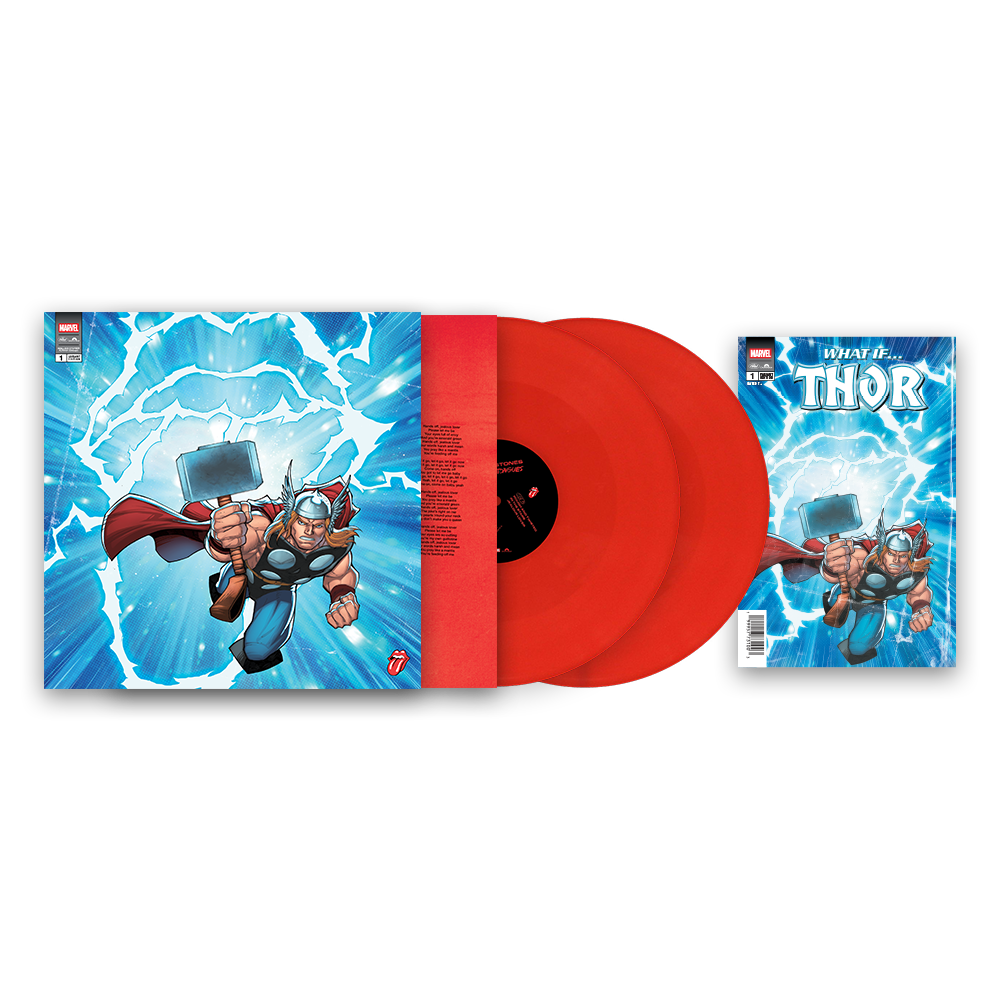 PRE-ORDER: The Rolling Stones "Foreign Tongues (Marvel Collector's Series)" 2xLP (Thor Variant + Comic Book)