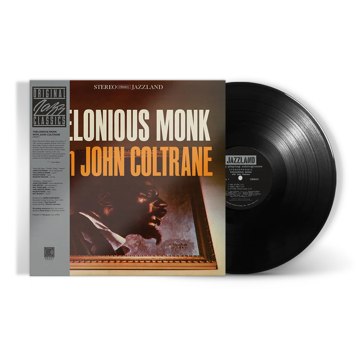 Thelonious Monk - Thelonious Monk with John Coltrane - OJC LP