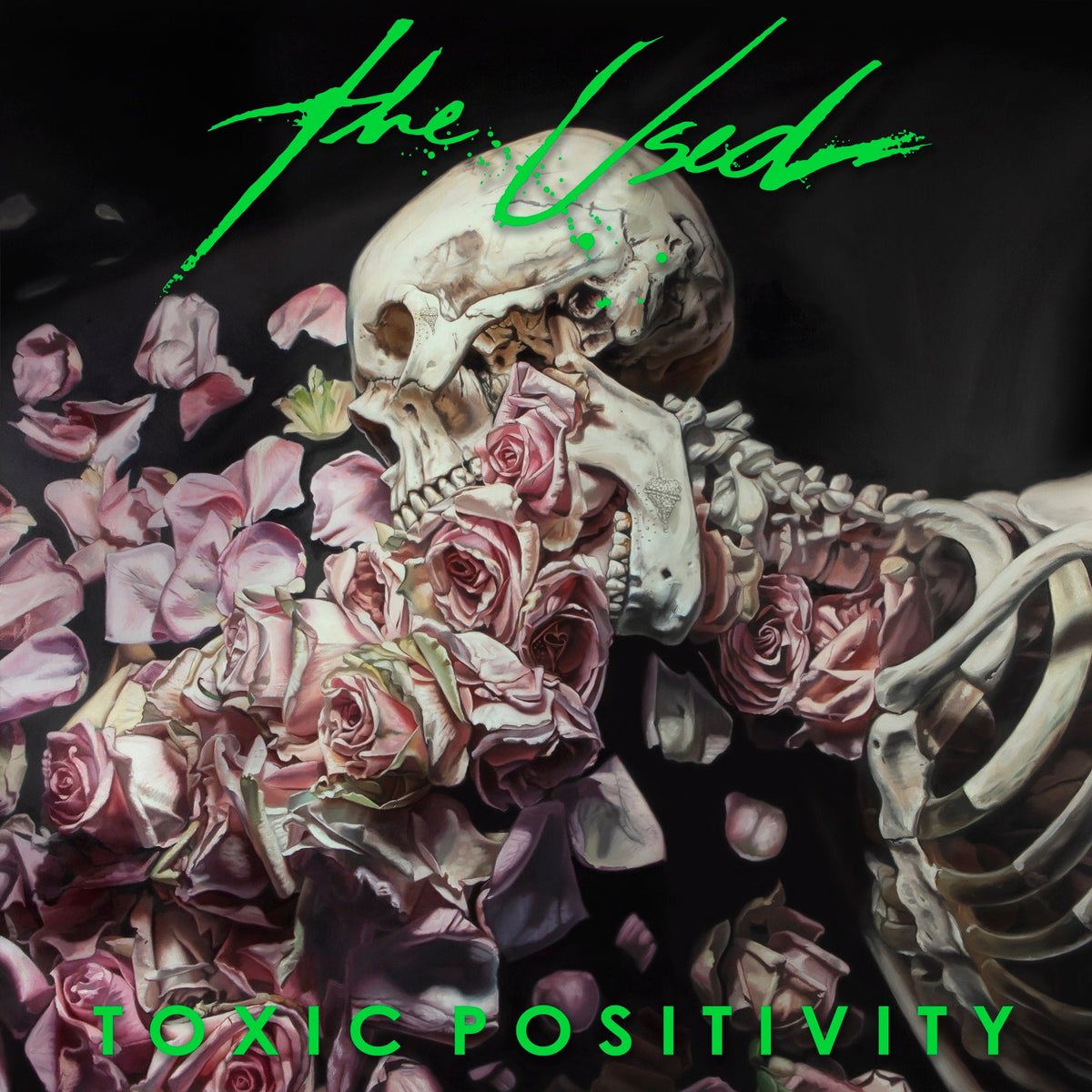 DAMAGED COVER: The Used "Toxic Positivity" 2xLP (Black Vinyl)