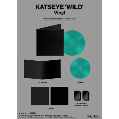 [Pre Order] KATSEYE - WILD - Indie 12" EP *