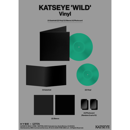 [Pre Order] KATSEYE - WILD - 12" EP *