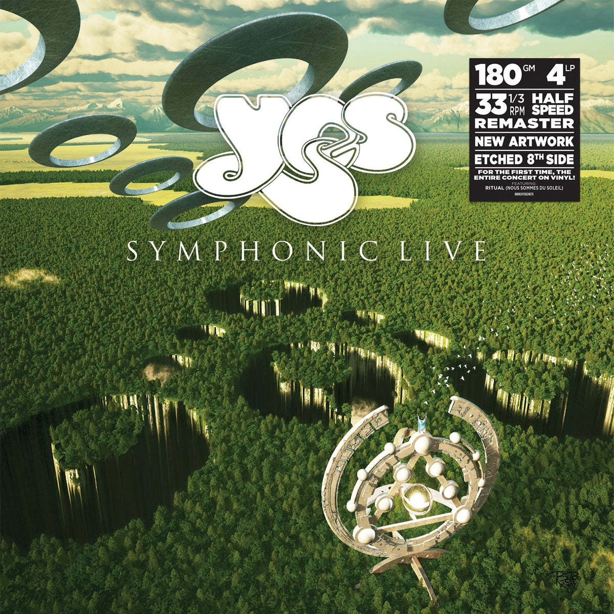 Yes "Symphonic Live" 4xLP Box Set (180g Half-Speed Mastered Vinyl)
