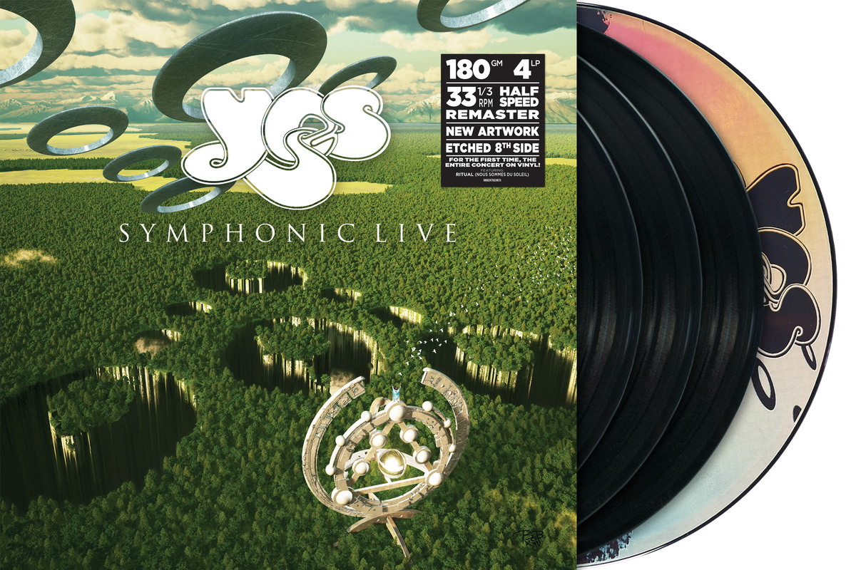 Yes "Symphonic Live" 4xLP Box Set (180g Half-Speed Mastered Vinyl)