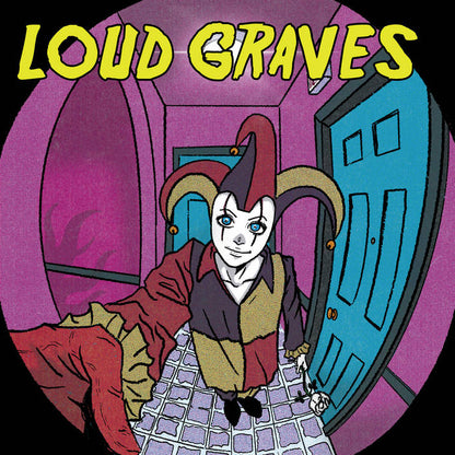Loud Graves "The FOOL" 7" (yellow vinyl w/ pink splatter)