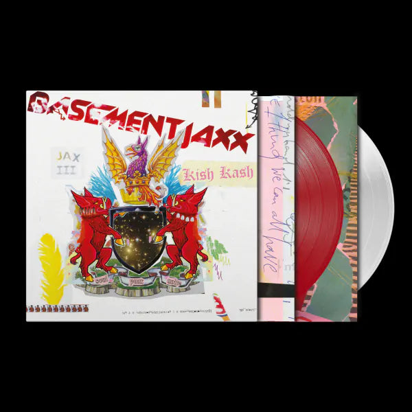 Basement Jaxx "Kish Kash" 2xLP (Red and White Vinyl)