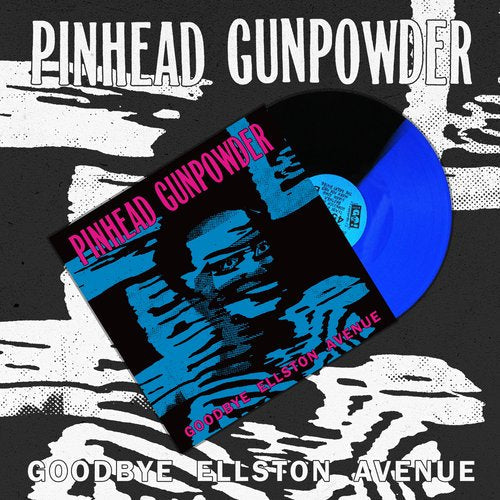 Pinhead Gunpowder "Goodbye Ellston Avenue" LP (Blue & Black split Vinyl)