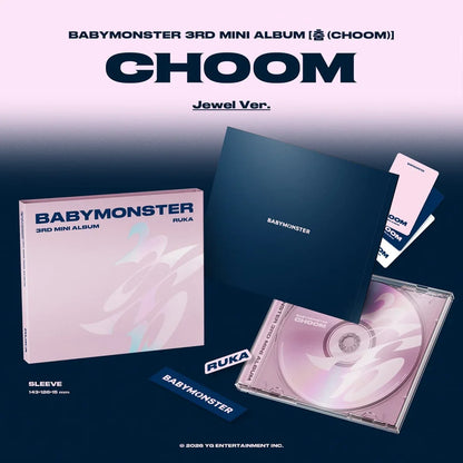 BABYMONSTER "Choom (춤)" CD (Jewel Ver., Pharita Edition)