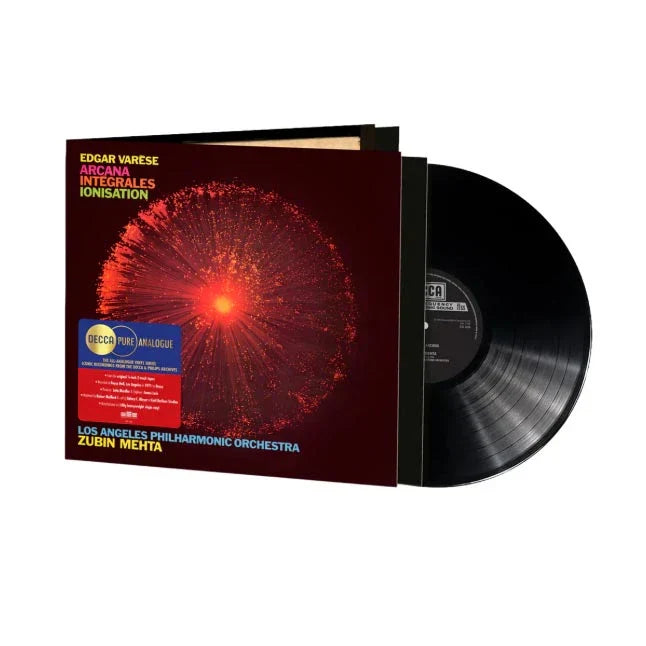 [Pre Order] Zubin Mehta - Varese: Arcana, Integrales, Ionisation - Decca Pure Analogue Series LP *