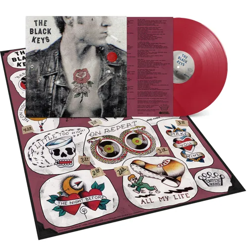 Black Keys, The/No Rain, No Flowers (Indie Exclusive Red Transparent Vinyl) [LP]