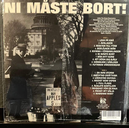 USED VINYL: Totalitar "Ni Måste Bort!" LP (Red Vinyl)