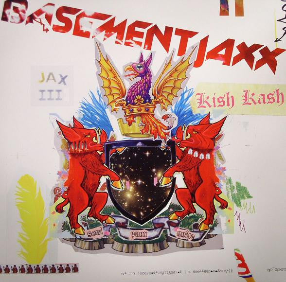 Basement Jaxx "Kish Kash" 2xLP (Red and White Vinyl)