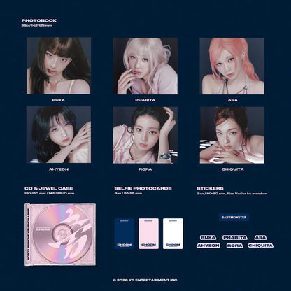 BABYMONSTER "Choom (춤)" CD (Jewel Ver., Pharita Edition)