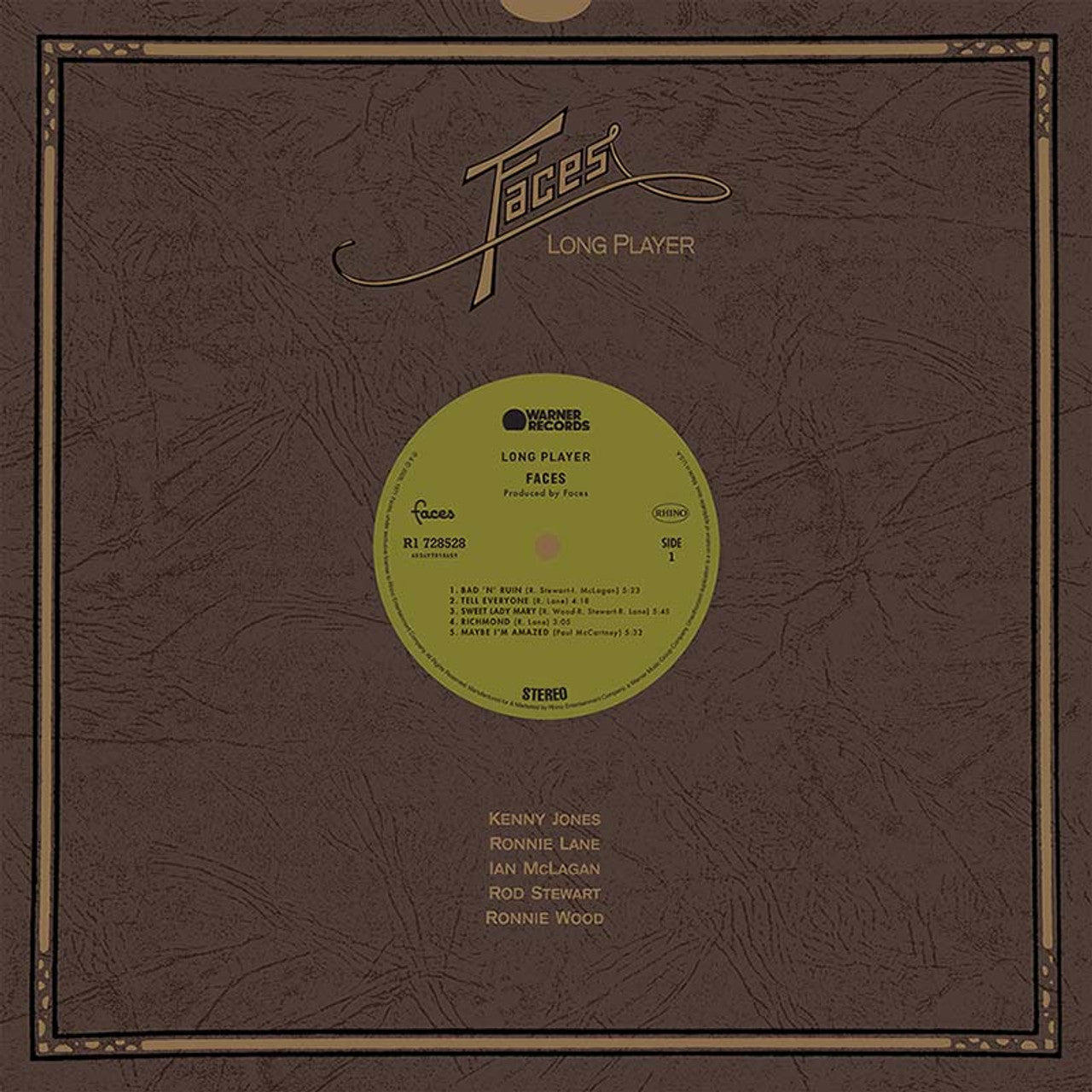 Faces - Long Player - LP