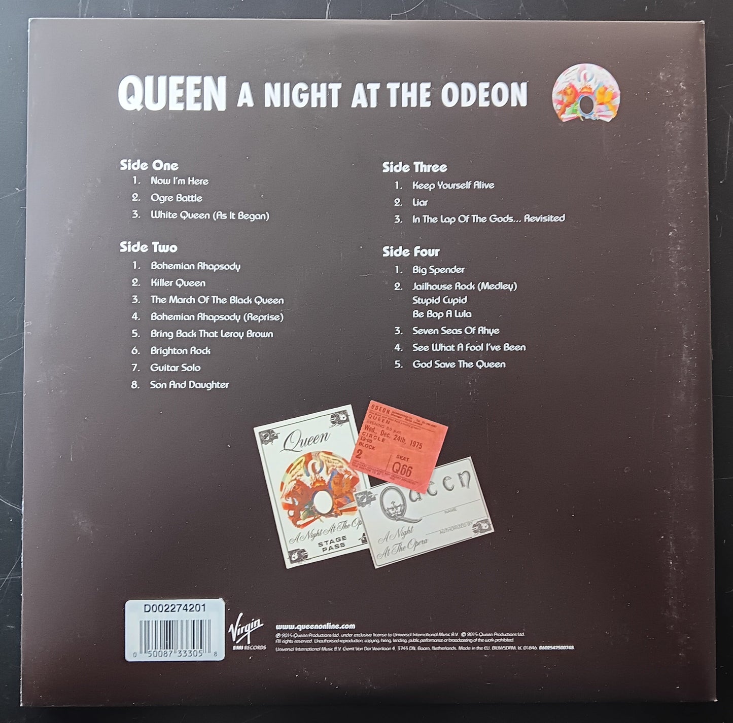 [Used LP] Queen / A Night At The Odeon