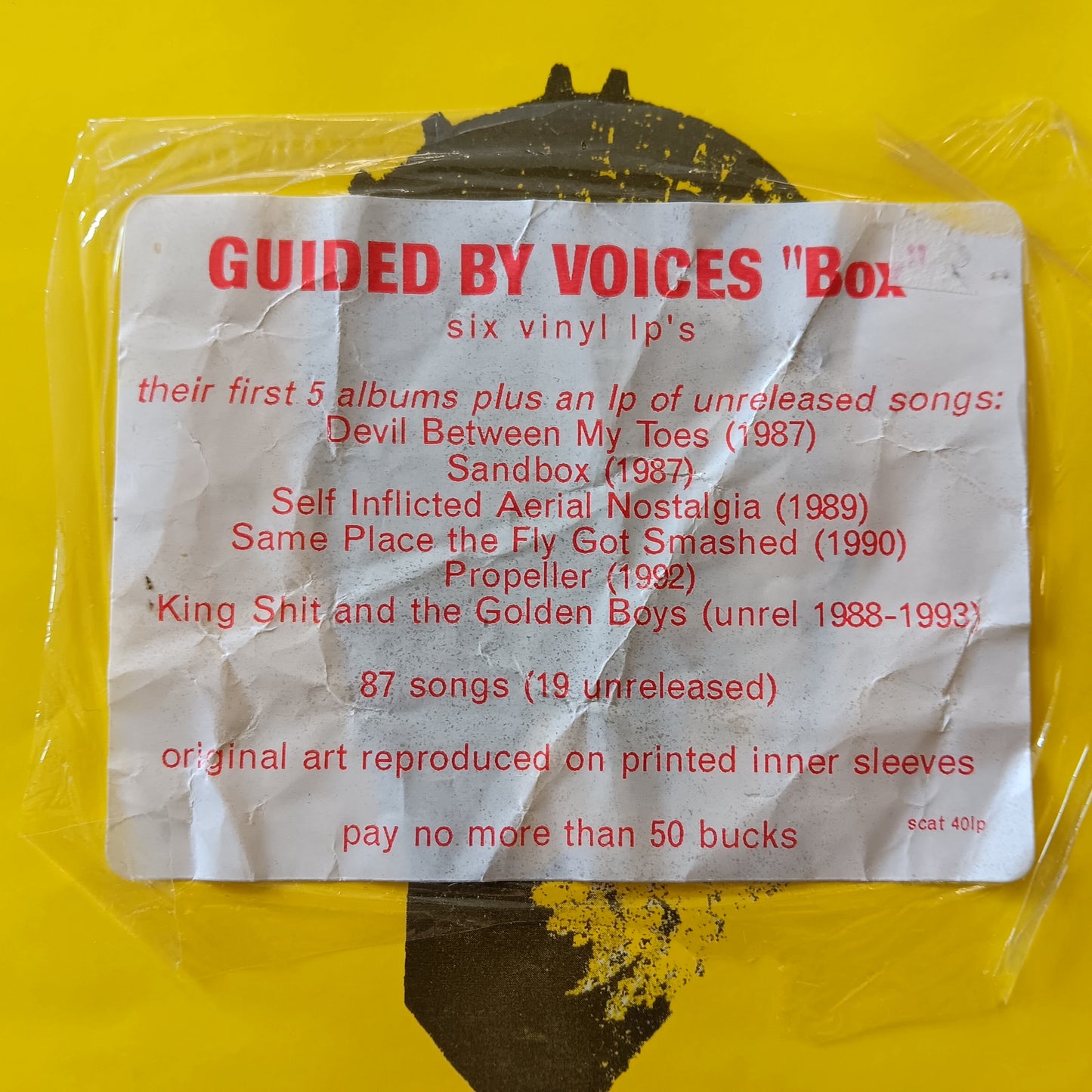 [Used LP] Guided By Voices / Box [6LP Boxset]