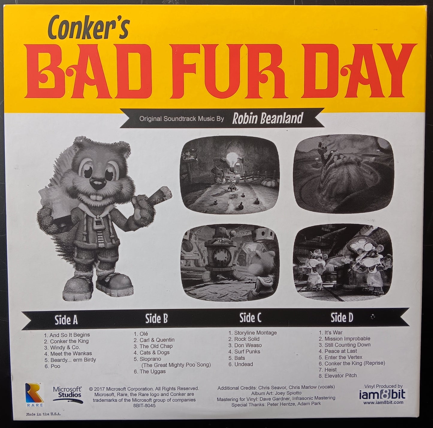 [Used LP] Soundtrack (Robin Beanland) / Conker's Bad Fur Day