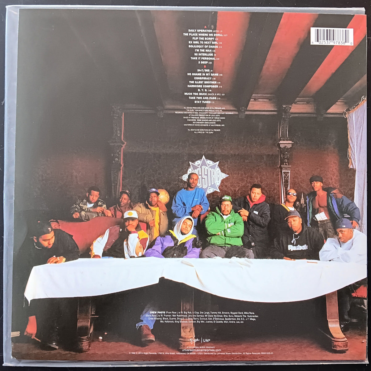 [Used LP] Gang Starr / Daily Operation