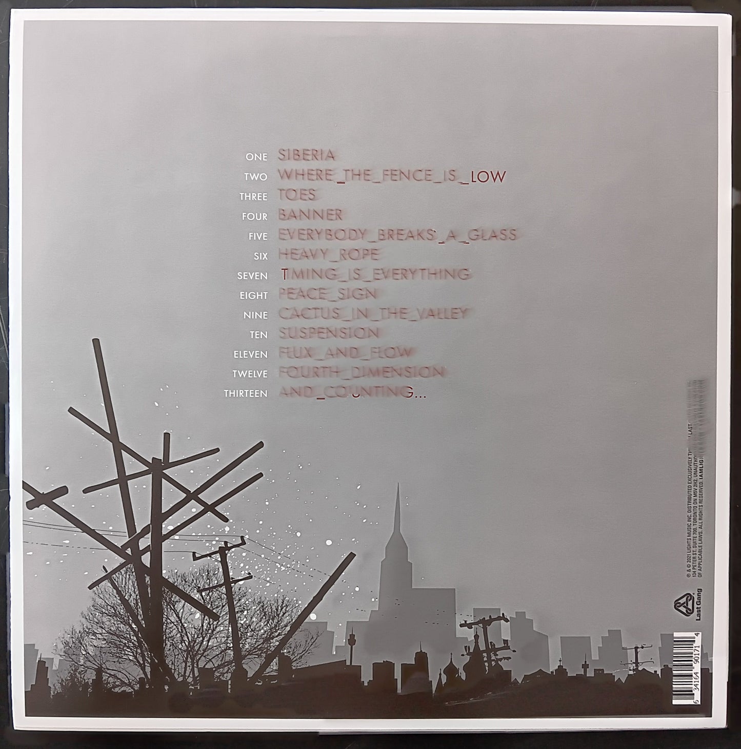 [Used LP] Lights / Siberia